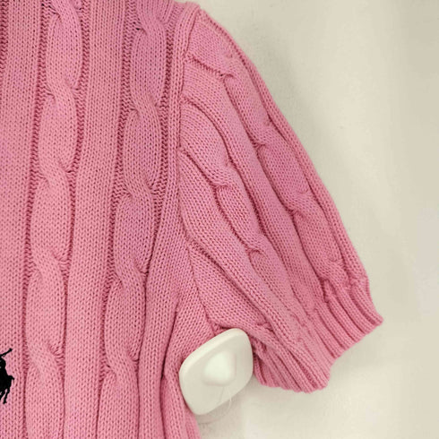 ラルフローレン RALPH LAUREN CUSTOMU FIT S/Sケーブルニット トップス レディース JPN:M