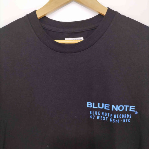 ワコマリア WACKO MARIA BLUE NOTE CREW NECK T-SHIRT プリントクルーネックTシャツ メンズ import:L