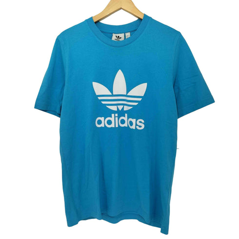 アディダス adidas TREFOIL プリントクルーネックTシャツ メンズ import:M