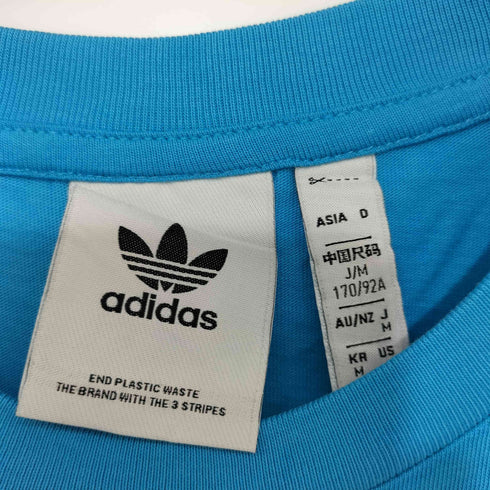 アディダス adidas TREFOIL プリントクルーネックTシャツ メンズ import:M