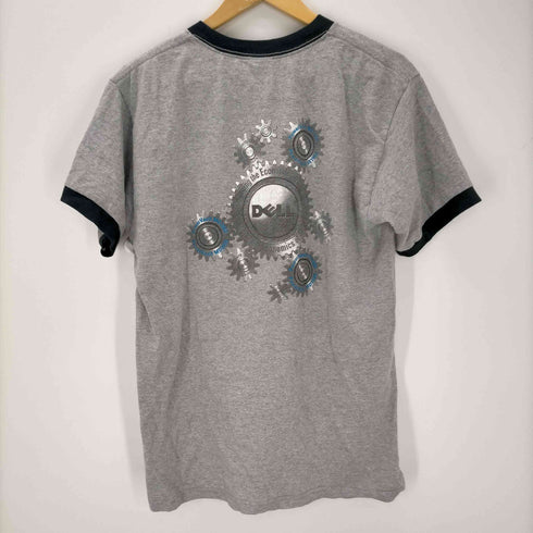 アンビル Anvil 00S 企業ロゴ クルーネックリンガーTシャツ メンズ JPN:M