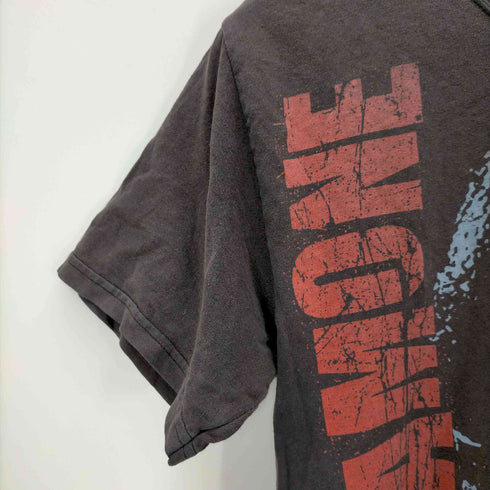バンドプリントクルーネックTシャツ Y2K メンズ