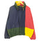 トミーヒルフィガー TOMMY HILFIGER 90-00S クレイジー マルチカラー ジップアップナイロンジャケット メンズ