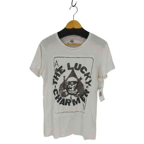 ディーゼル DIESEL S/S TEE プリントTシャツ トランプ スカル メンズ M