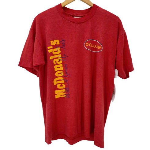 フルーツオブザルーム FRUIT OF THE LOOM 90S 裾袖シングル クルーネックTシャツ メンズ JPN:L