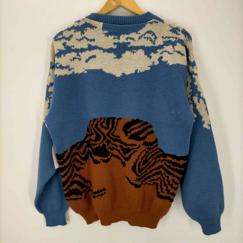 THE ROX COLLECTION 総柄クルーネックニット メンズ 18