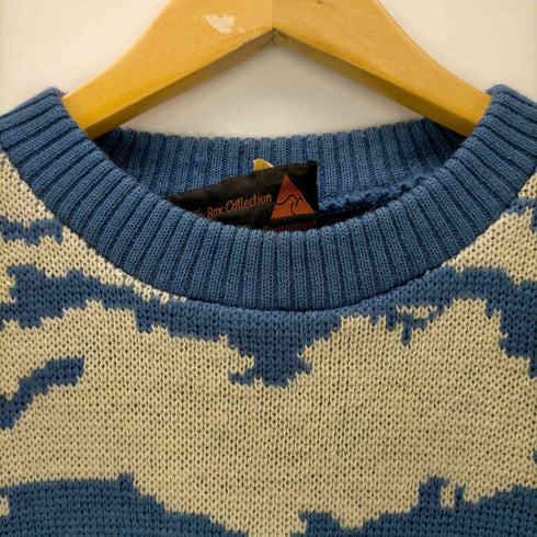 THE ROX COLLECTION 総柄クルーネックニット メンズ 18