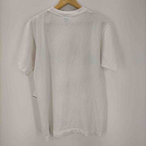 フルーツオブザルーム FRUIT OF THE LOOM 80S-90S USA製 裾袖シングル プリントクルーネックTシャツ メンズ JPN:M