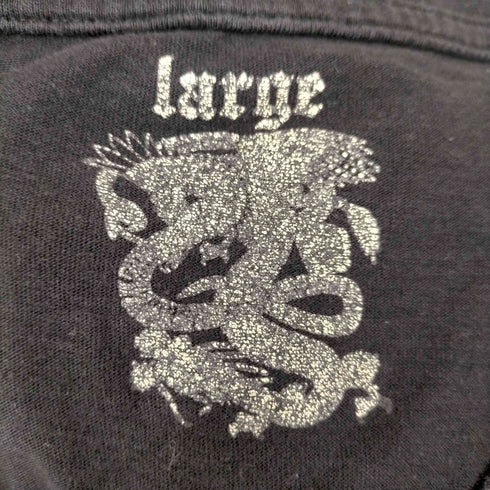 S/S ガールプリントクルーネックTシャツ メンズ JPN:L