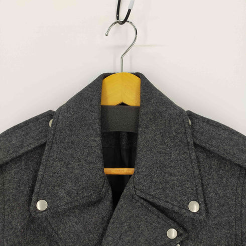 ジュンヤワタナベコムデギャルソン JUNYA WATANABE COMME des GARCONS AD2002 ウールライダースジャケット メンズ ONE SIZE