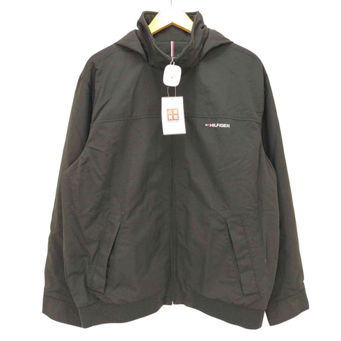 トミーヒルフィガー TOMMY HILFIGER ジップアップ ナイロンジャケット メンズ import:XXL