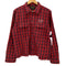 EL RADIALL 開襟チェック柄シャツ チェーンステッチ メンズ JPN:L