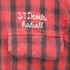 EL RADIALL 開襟チェック柄シャツ チェーンステッチ メンズ JPN:L