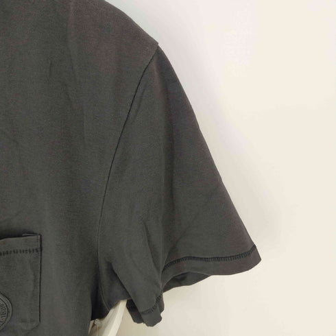 ディーゼル DIESEL S/S TEE ポケットTシャツ ロゴワッペン メンズ L