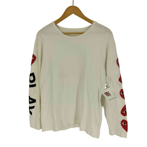 プレイコムデギャルソン PLAY COMME des GARCONS 19SS マルチハート L/S Tシャツ メンズ JPN:L