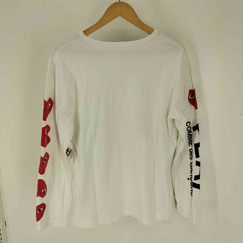 プレイコムデギャルソン PLAY COMME des GARCONS 19SS マルチハート L/S Tシャツ メンズ JPN:L