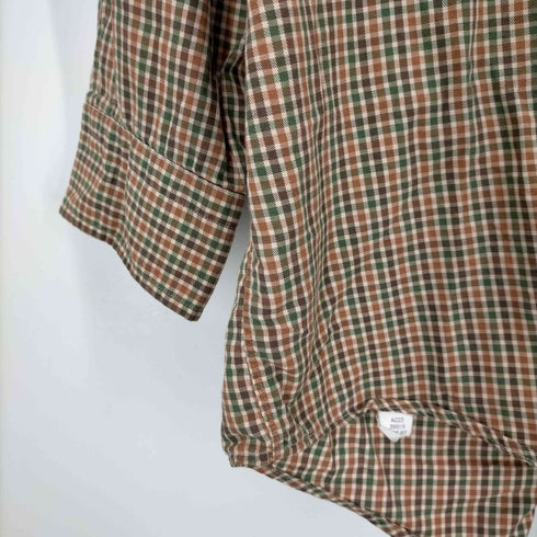 ランズエンド LANDS END 90~00S チェック柄ボタンダウンシャツ メンズ 17 1/2-33