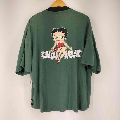 CHILLAX キャラクタープリントクルーネックTシャツ メンズ JPN:L