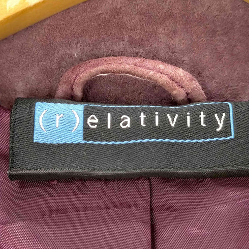 (r)elativity ジップアップレザージャケット メンズ JPN:XL