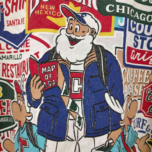 キャプテンサンタ CAPTAIN SANTA S/S ROUTE 66 プリントTシャツ シングルステッチ メンズ JPN:M