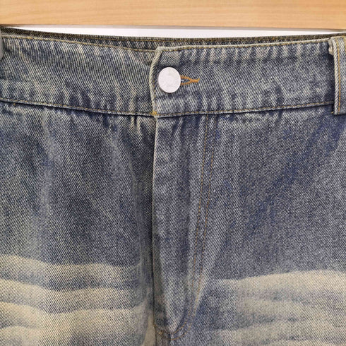 DIET GRRRL ジップフライ デニム パンツ 韓国 Y2K ユニセックス レディース JPN:S