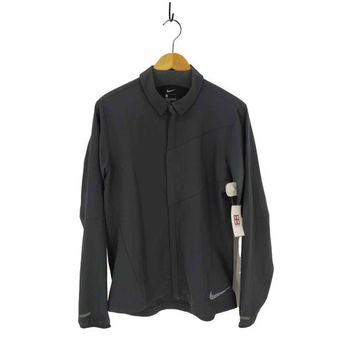 ナイキ NIKE ストレッチポリエステルフルジップシャツ メンズ JPN:L