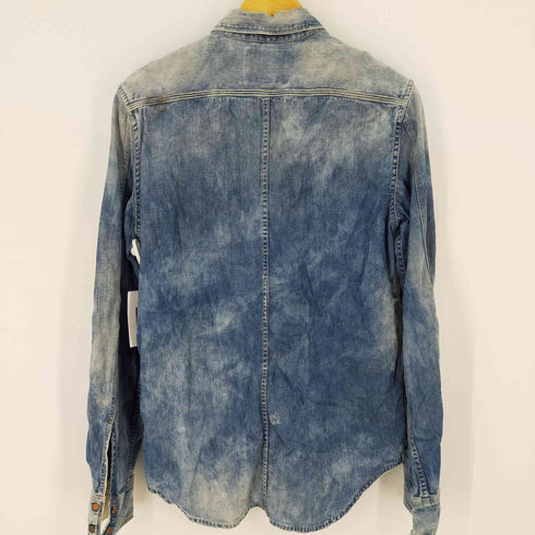 ディーゼル DIESEL クラッシュデニムシャツ メンズ L