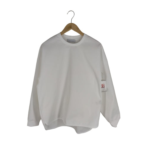 アダムエロペ Adam et Rope ポンチ ドロップショルダー キックバック ロングスリーブTee メンズ JPN:M