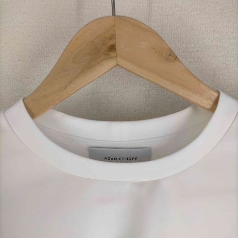 アダムエロペ Adam et Rope ポンチ ドロップショルダー キックバック ロングスリーブTee メンズ JPN:M