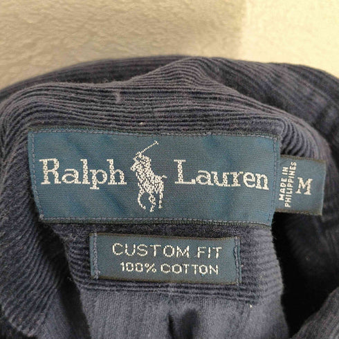 ラルフローレン RALPH LAUREN CUSTOM FIT ポニー刺繍コーデュロイシャツ メンズ JPN:M
