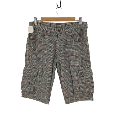 リーバイス Levis チェック柄 カーゴショーツ メンズ 32