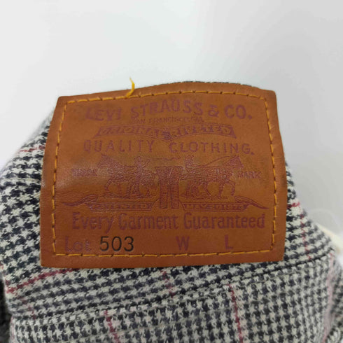 リーバイス Levis チェック柄 カーゴショーツ メンズ 32