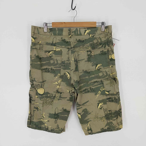 ステューシー Stussy 総柄ショーツ 記念 30周年 メンズ 34