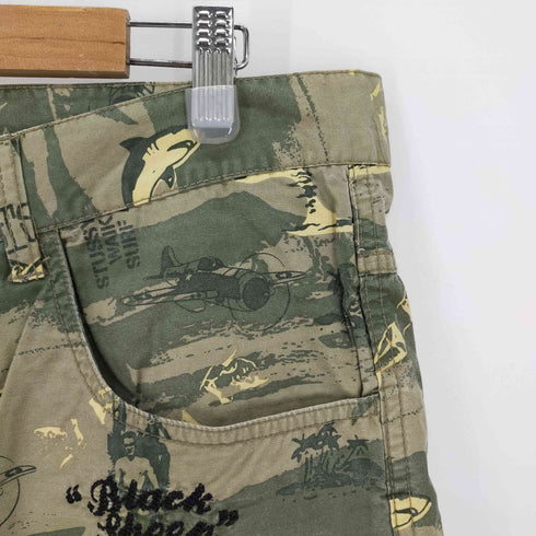 ステューシー Stussy 総柄ショーツ 記念 30周年 メンズ 34