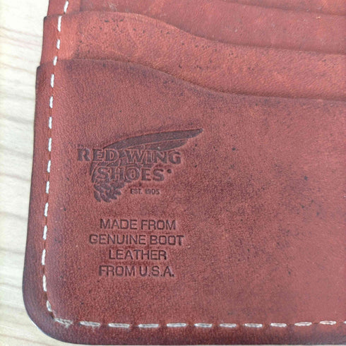 レッドウィング RED WING レザー二つ折り長財布 メンズ