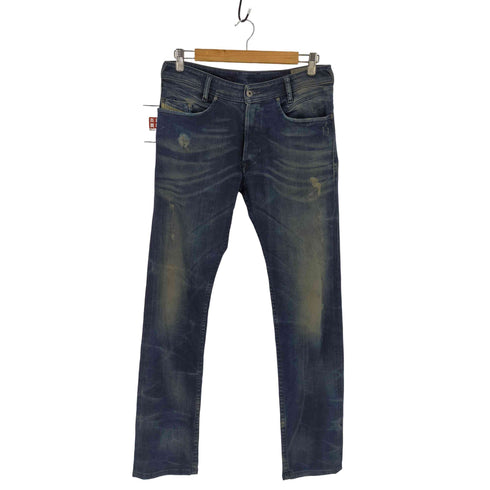 ディーゼル DIESEL ダメージデニムパンツ IAKOP ダメージ 汚れ加工 メンズ 30/32