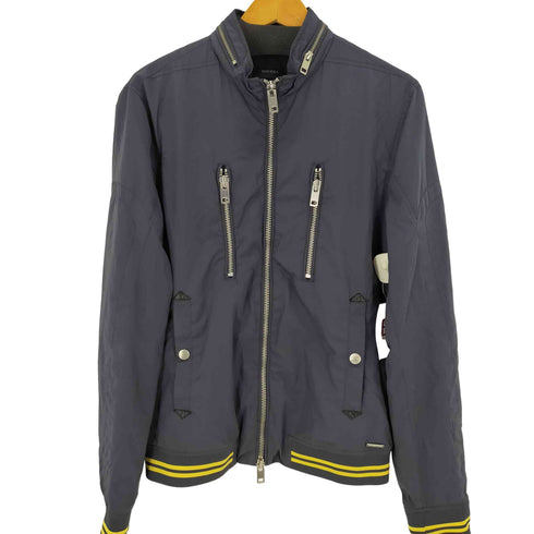 ディーゼル DIESEL シェルジャケット マルチジップ ナイロン メンズ L