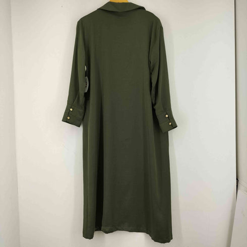 ザラ ZARA サテンシャツワンピース レディース M