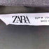 ザラ ZARA サテンシャツワンピース レディース M