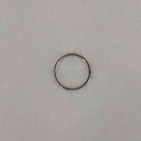 Poda 925刻印 mokume ring 2mm レディース 4.5号