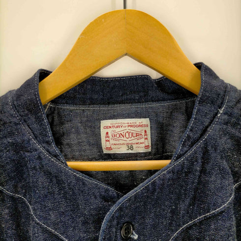 BONCOURA Baseball Shirt Denim メンズ 38