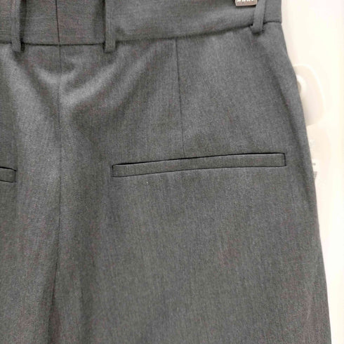 エイトン ATON COMPACT WOOL | ストレートパンツ レディース 01