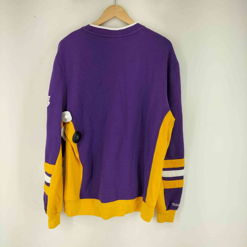 ミッチェルアンドネス mitchell&ness チームロゴ クルーネックスウェット メンズ JPN:XL