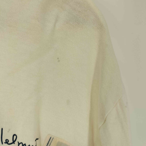 カールヘルム Karl Helmut ロゴパッチ ヘンリーネックカットソー メンズ