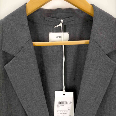 エイトン ATON WOOL TROPICAL JACKET メンズ 04