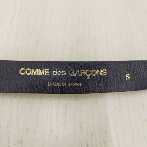 コムデギャルソン COMME des GARCONS カウレザー チェック ベルト メンズ JPN:S