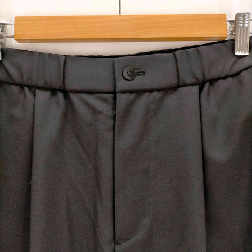 エイトン ATON WOOL TROPICAL TAPERED EASY PANTS メンズ 44
