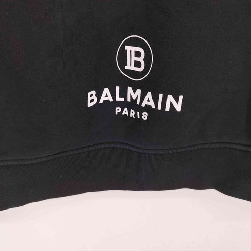 バルマン BALMAIN スローガンプリントスウェットシャツ メンズ JPN:L