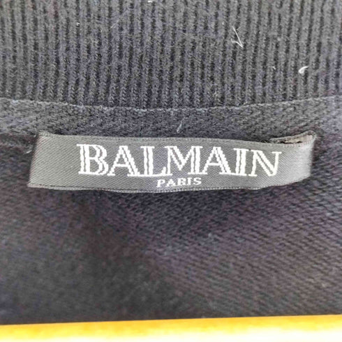 バルマン BALMAIN スローガンプリントスウェットシャツ メンズ JPN:L