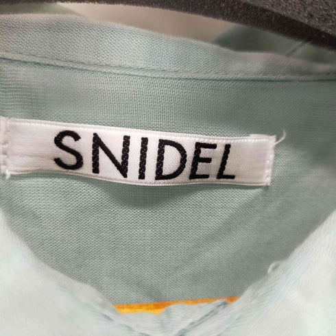 スナイデル snidel 1ポケットプレーン長袖シャツ レディース FREE